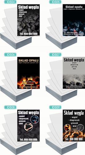 Ulotki A6 reklamowe firmowe 1000 szt różne wzory PELLET NA SPRZEDAŻ na Arena.pl
