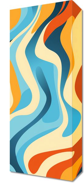 Obraz 20x50cm Tańczące Fale zdjęcie 1