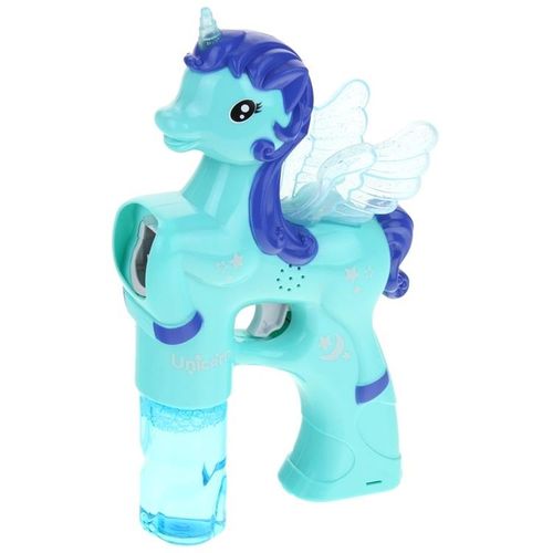 Pistolet do Baniek Mydlanych Jednorożec- Niebieski na Arena.pl