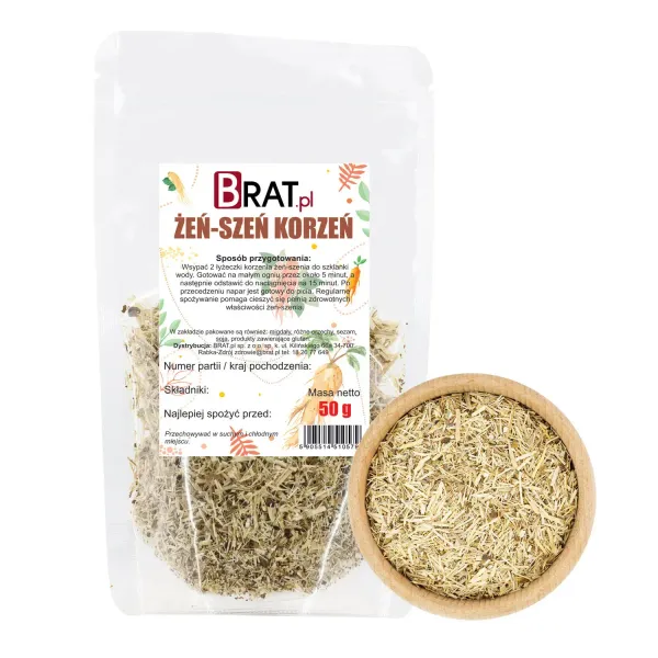 Żeń-szeń korzeń 50g zdjęcie 1