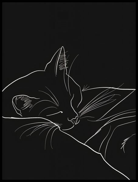 Plakat 60x80cm Nocny Spokój zdjęcie 2