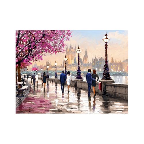 PUZZLE ALONG THE RIVER 2000el CASTORLAND na Arena.pl