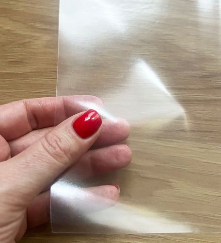 FOLIA OCHRONNA Drzwi Meble PRZECIW DRAPANIU Samoprzylepna BEZBARWNA 100x50 na Arena.pl