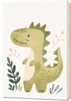 Obraz 60x90cm Wzory dla Dzieci, Dziewczynki i Chłopca - Krokodyl