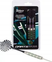 Zestaw 3 rzutek do darta rzutki metalowe niklowe lotki ABBEY 23g