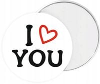 LUSTERECZKO prezent NA WALENTYNKI dla niej PERSONALIZOWANE dużo worów