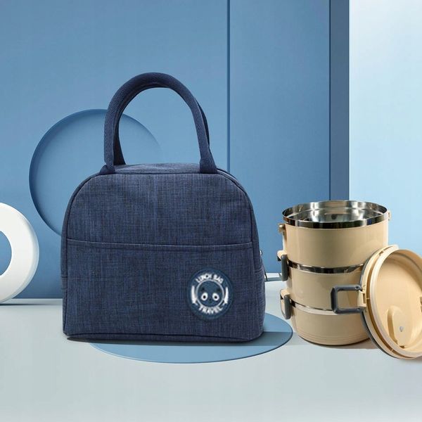 TORBA TERMICZNA ŚNIADANIOWA IZOLACYJNA NA JEDZENIE zdjęcie 3