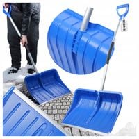 ŁOPATA DO ŚNIEGU ALUMINIOWA ODŚNIEŻANIA SKŁADANA DUŻA SZUFLA PŁUG