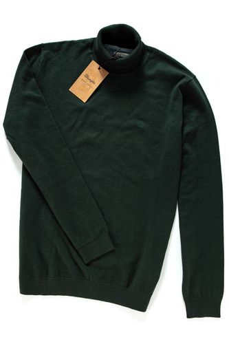 WRANGLER ROLL NECK PINE GREEN W8570QLNY L na Arena.pl