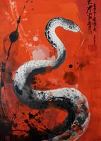Plakat 50x70cm Smoczy Oddech Węża