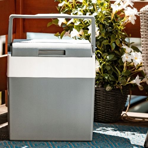 PRZENOŚNA LODÓWKA TURYSTYCZNA 28L ELEKTRYCZNA DO SAMOCHODU 12V 230V DUŻA na Arena.pl