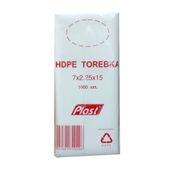torebki woreczki hdpe 7,5x15/2 cm 6mic