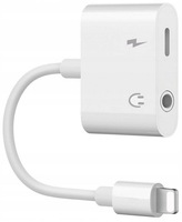 co2 przejściówka adapter mini jack 3,5mm kabel do lightning iphone 12