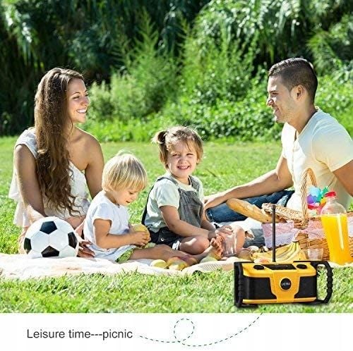 Radio budowlane Ueme DB322 DAB+ FM Bluetooth Żółty na Arena.pl