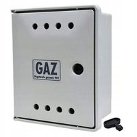 SZAFKA SKRZYNKA GAZOWA ZAWÓR 250X300X150 POPIELATA