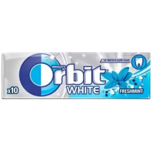 ORBIT GUMA DRAŻE WHITE CLASSIC 14G zdjęcie 1