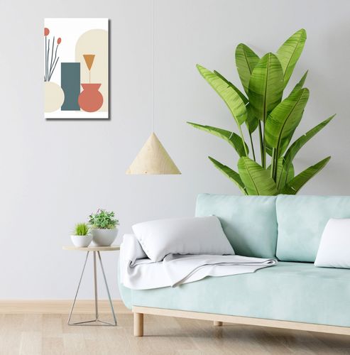Obraz 30x50cm Kremowe Wazony na Arena.pl