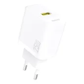 ładowarka sieciowa gan 25w usb-a - biała