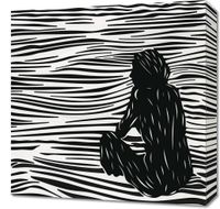 Obraz 50x50cm Złożone Fluidalne Linie