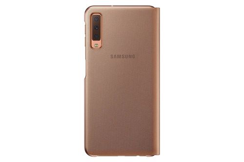 Samsung Wallet cover do Galaxy A7 - GOLD na Arena.pl