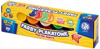 Farby plakatowe ASTRA 12+2 kolx20ml  Standard 5199