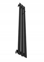 GRZEJNIK DEKORACYJNY BELLOHOOK 180x22 CZARNY MAT