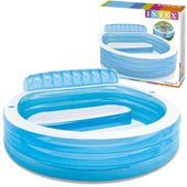 Basen ogrodowy z siedzeniami 229x218cm Intex 57190