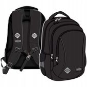 PLECAK SZKOLNY STRIGHT BP-77 ST.BLACK VINTAGE 2223