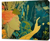 Obraz 70x60cm Wezwanie do Flory