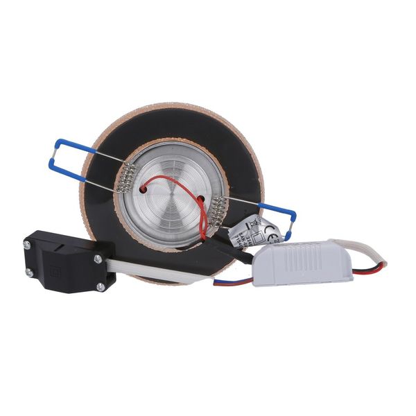 SAK-04 AL/AM 5W LED cob 230V opr. strop. stała okrągła szkło akrylowe bursz zdjęcie 3