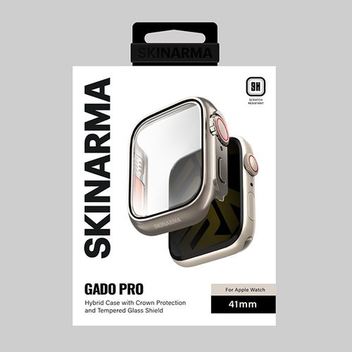 Skinarma etui Gado Pro Apple Watch 41mm  titanium na Arena.pl