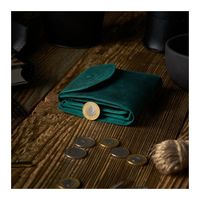 portfel damski skórzany vintage zielony rfid paolo peruzzi t-12-gr