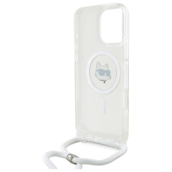 Etui Karl Lagerfeld do iPhone 16 Pro, Przezroczysty, MagSafe zdjęcie 6