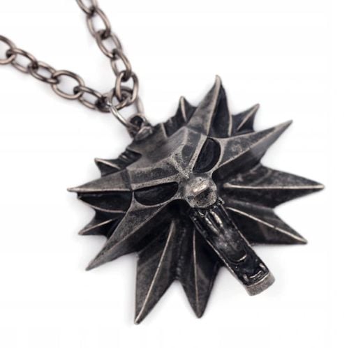 Naszyjnik Medalion Wiedźmin Witcher Dziki STAL316L na Arena.pl