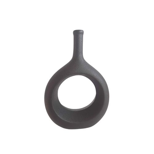 Wazon na kwiaty Ceramiczny Minimalistyczny Czarny na Arena.pl