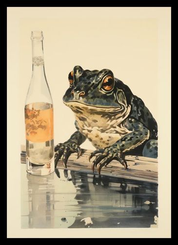 Plakat 25x35cm Refleksje Błotniaka na Arena.pl