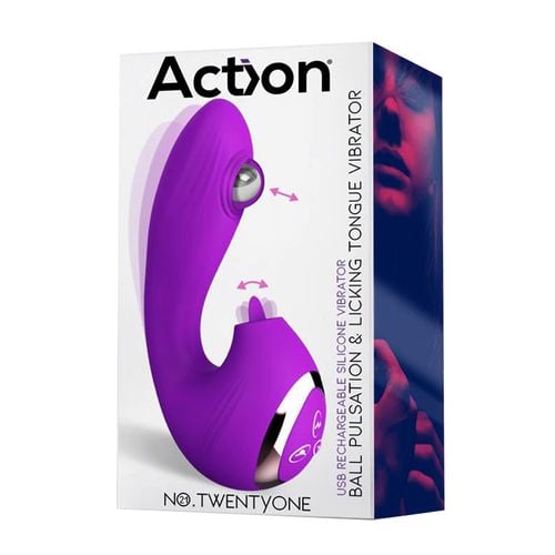 wibrator stymulujący z kulką no. twentyone vibrator na Arena.pl