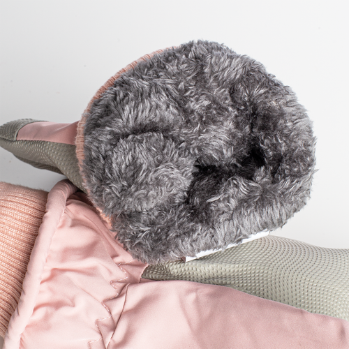 Rękawiczki Narciarskie Zimowe Na Snowboard Nart Jasno-Różowe na Arena.pl