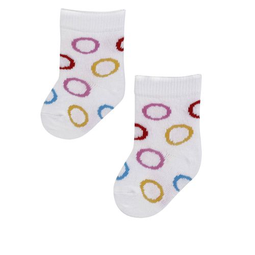 SKARPETKI WZOROWANE 2-6 LAT 24-26 wzór - dziewczynka na Arena.pl