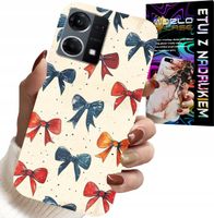 ETUI DO OPPO RENO7 4G - KOLOROWE WSTĄŻKI WSTĄŻKA MODNE WZORY