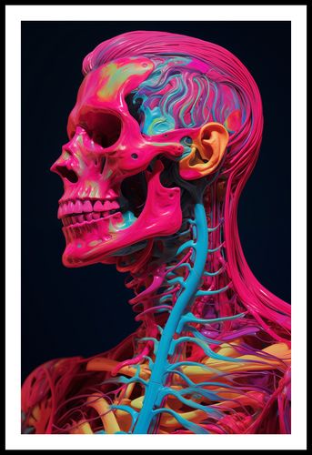Plakat 53x81cm Anatomia Koloru na Arena.pl