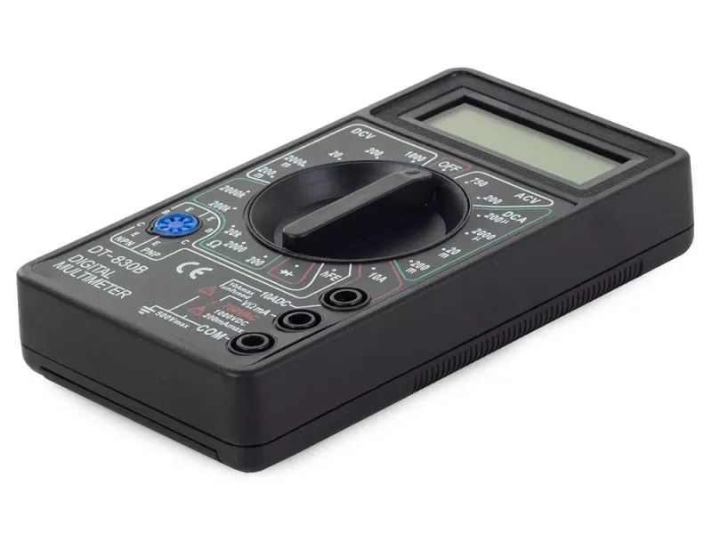 Cyfrowy miernik multimetr prądu lcd elektroniki zdjęcie 4