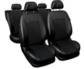 Uniwersalne pokrowce z alcantary SUPERIOR Czarne do Hyundai Tucson