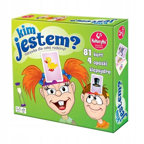 KIM JESTEM? Gra planszowa dla dzieci Kukuryku PL na Arena.pl