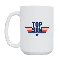 KUBEK „TOP SON” Wzór - Duży 450 ml