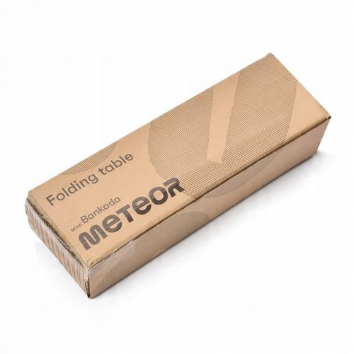 Stół składany Meteor Bankada czarny na Arena.pl