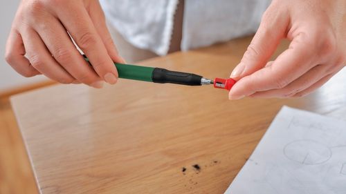 ZESTAW 6 RYSIKÓW WKŁADÓW GRAFITOWYCH HB 2,8 mm do ołówka znacznika BOSCH na Arena.pl