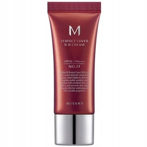 Krem BB Cream Missha Perfect Cover SPF42/PA+++ Niedoskonałości #27 20 ml na Arena.pl