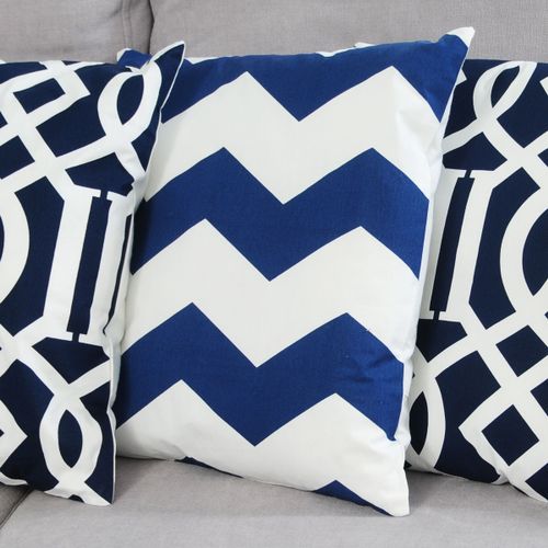 Poduszka Chevron 40x40cm D2 na Arena.pl