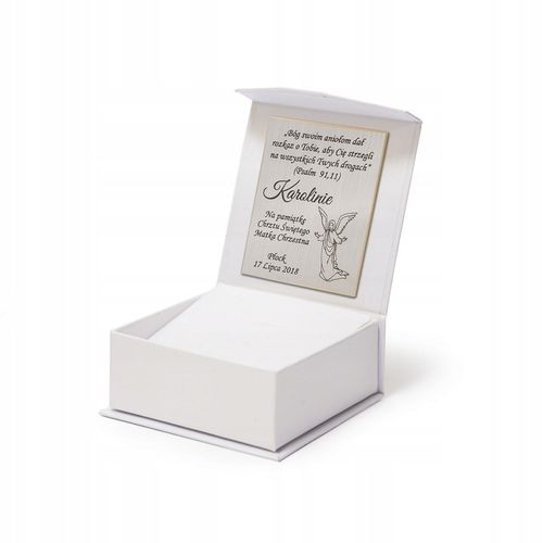PUDEŁKO PREZENTOWE Na Pamiątkę I KOMUNII ŚWIĘTEJ Komunia Święta z GRAWEREM na Arena.pl